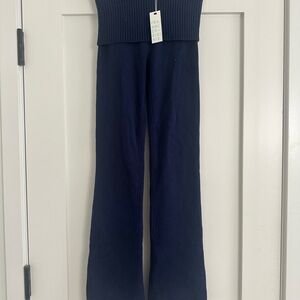 Frankie's Bikinis Navy Flare Pants